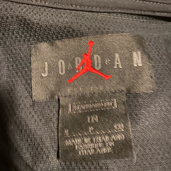 University of Florida windbreaker half zip with pockets, Jordan branding - Picture 2 of 2